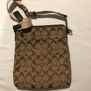 Coach cross body purse